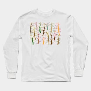 Trees in the forest Long Sleeve T-Shirt